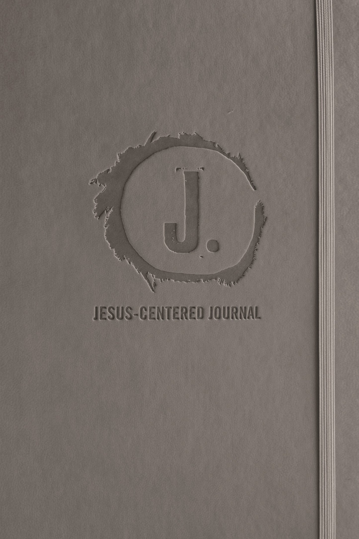 NLT Jesus-Centered Journal-Charcoal Imitation Leather