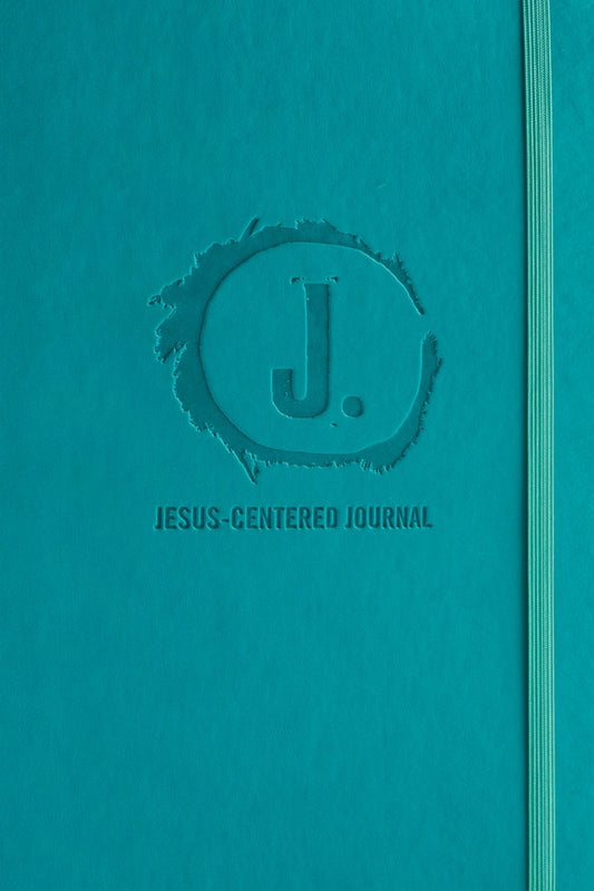 NLT Jesus-Centered Journal-Turquoise Imitation Leather