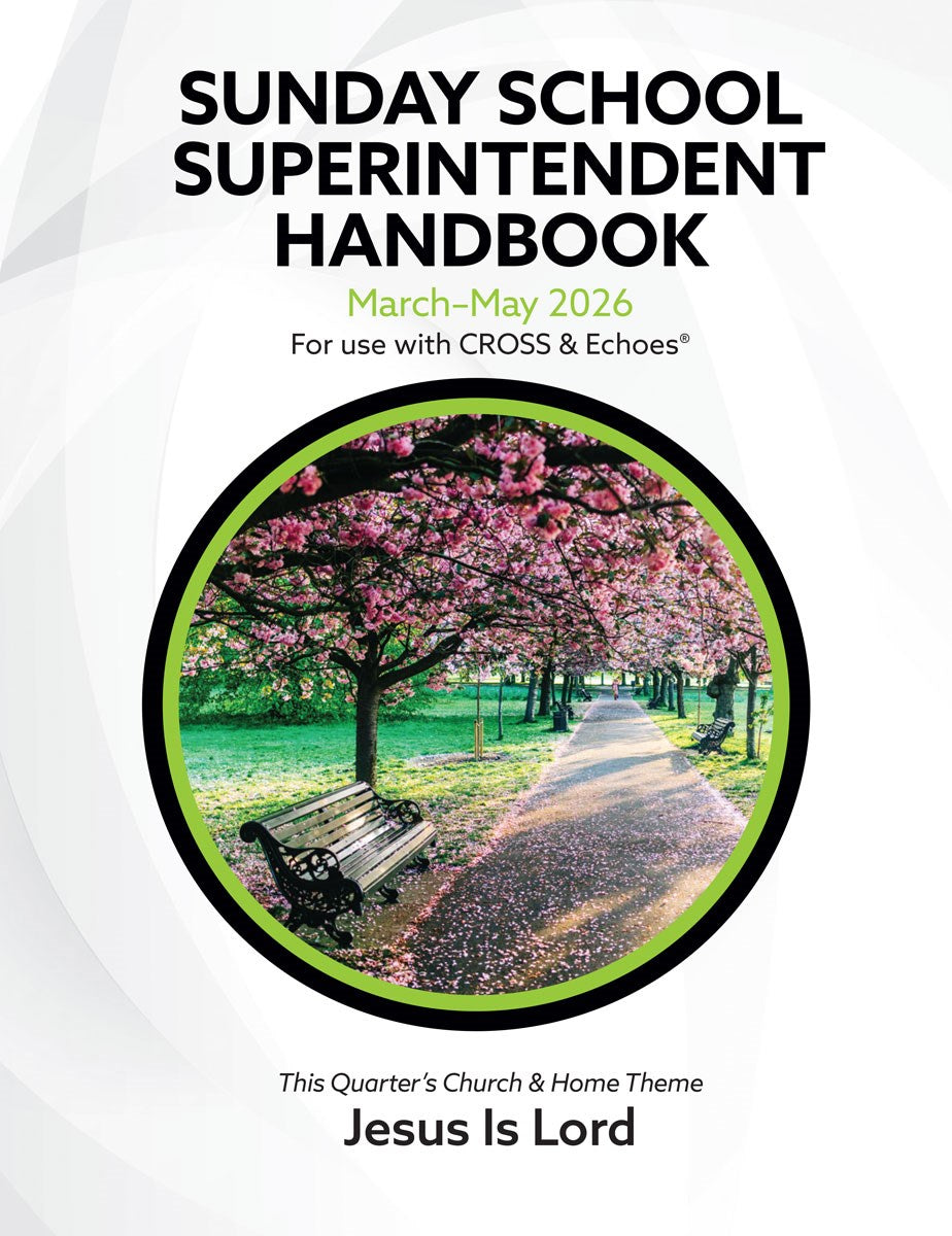 Echoes Spring 2026: Adult Comprehensive Bible Study Superintendent's Handbook (#9051)