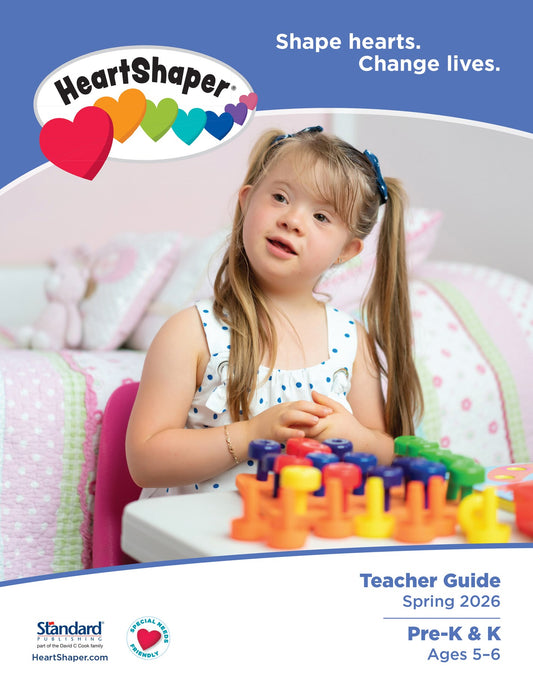 Heartshaper Spring 2026: Pre-K & K Teacher Guide (#6220)
