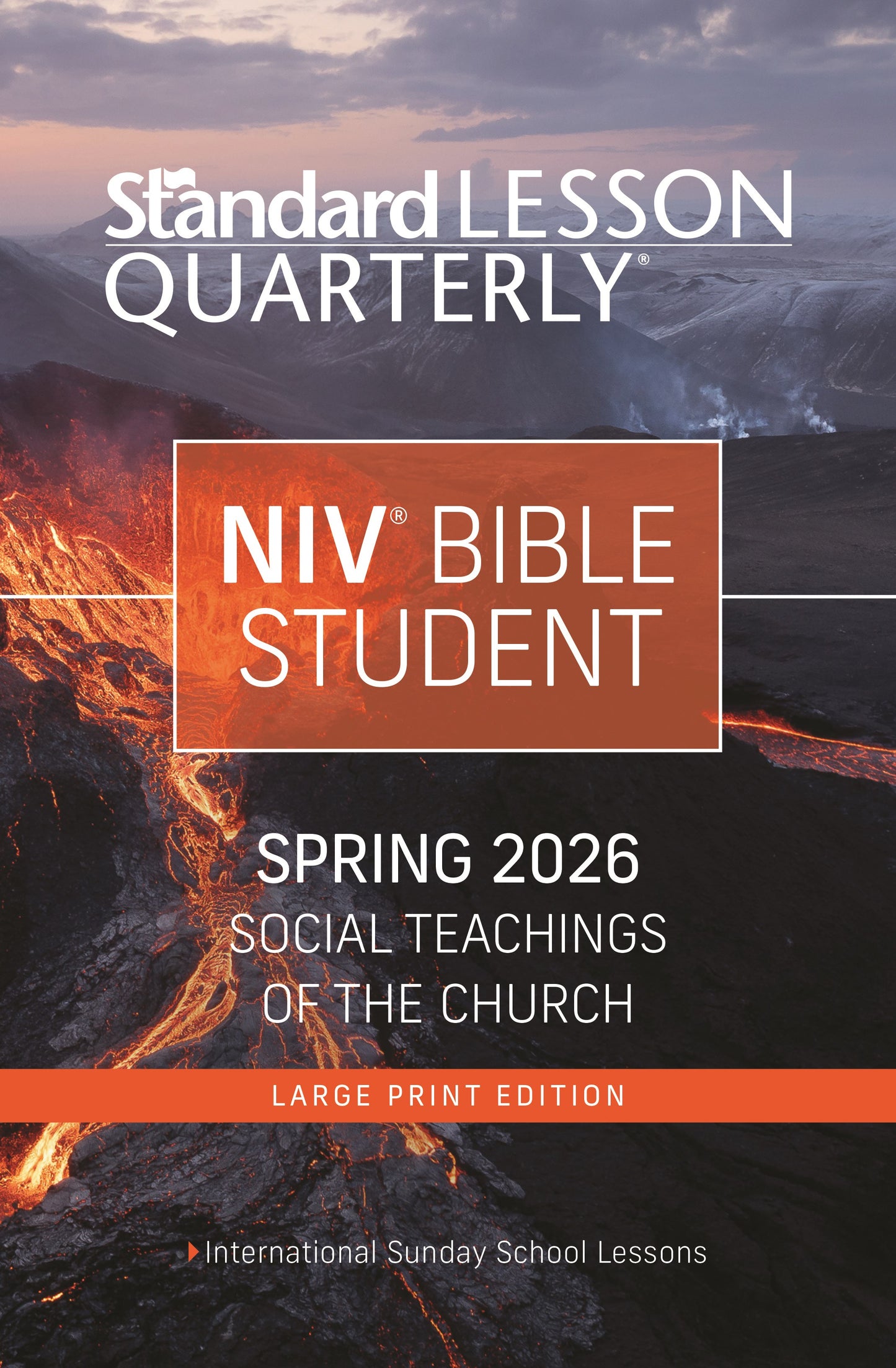 Standard Lesson Quarterly Spring 2026: Adult Student Large Print (NIV) (#6287)