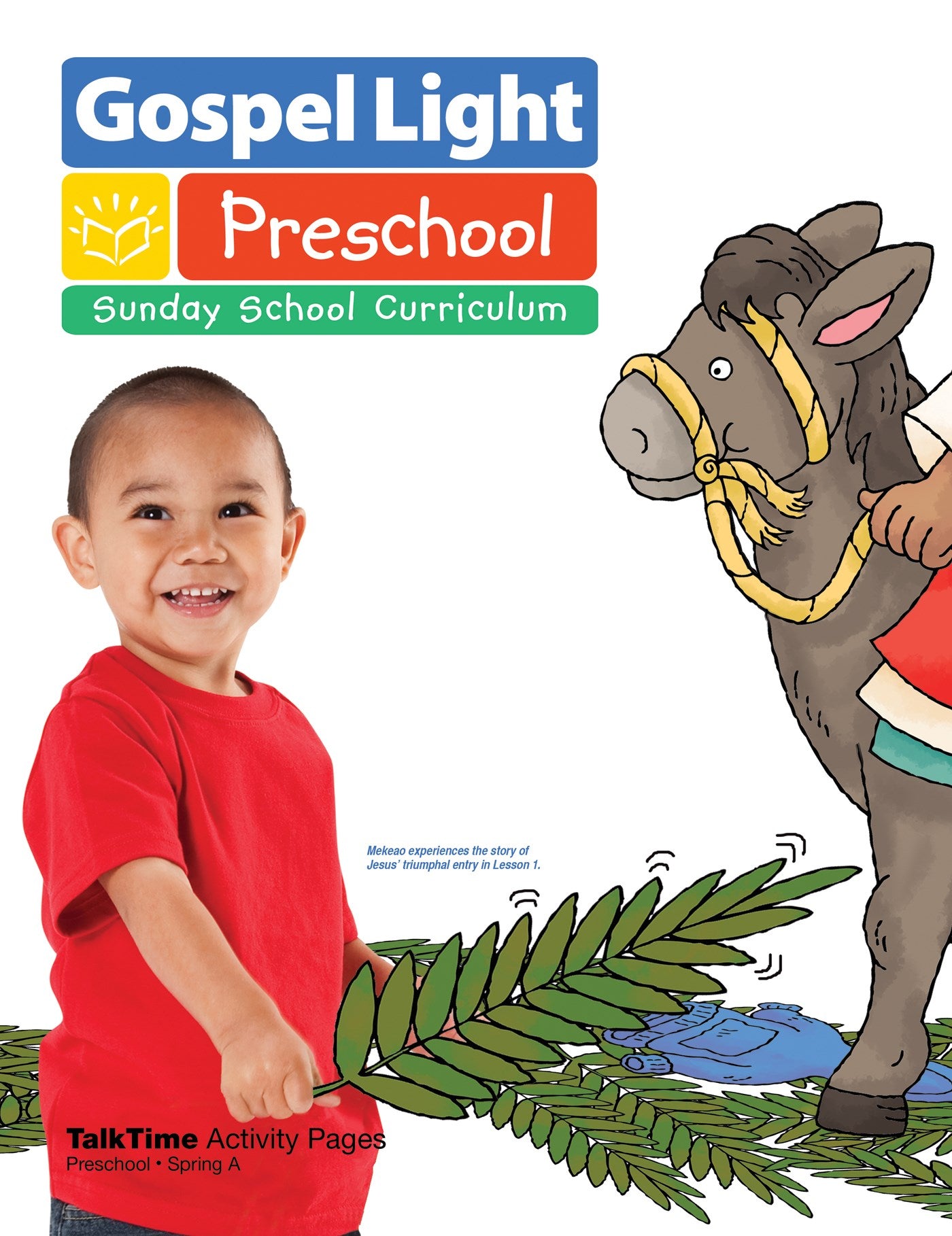 Gospel Light Spring 2026: Preschool Talktime Activity Pages (Ages 2 & 3)-Year A (#2103)
