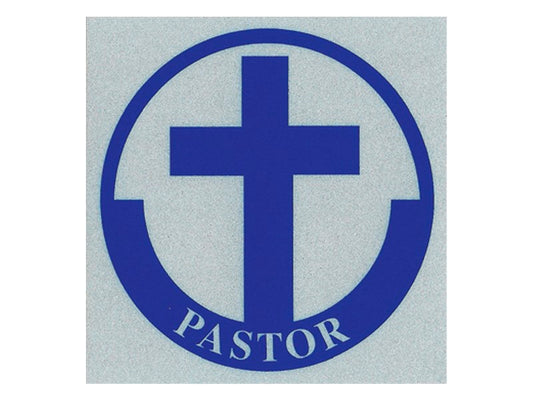 Decal-Pastor-Reflective (Pack of 6)