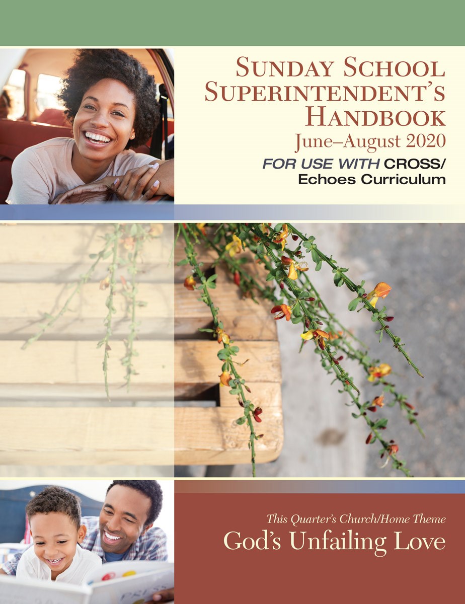 Echoes Summer 2025: Adult Comprehensive Bible Study Superintendent's Handbook (#9051)