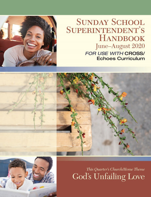 Echoes Summer 2025: Adult Comprehensive Bible Study Superintendent's Handbook (#9051)