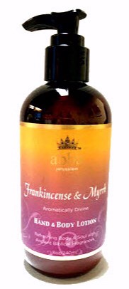 Bath Scents-Frankincense & Myrrh Body Lotion w/Pump-8 Oz