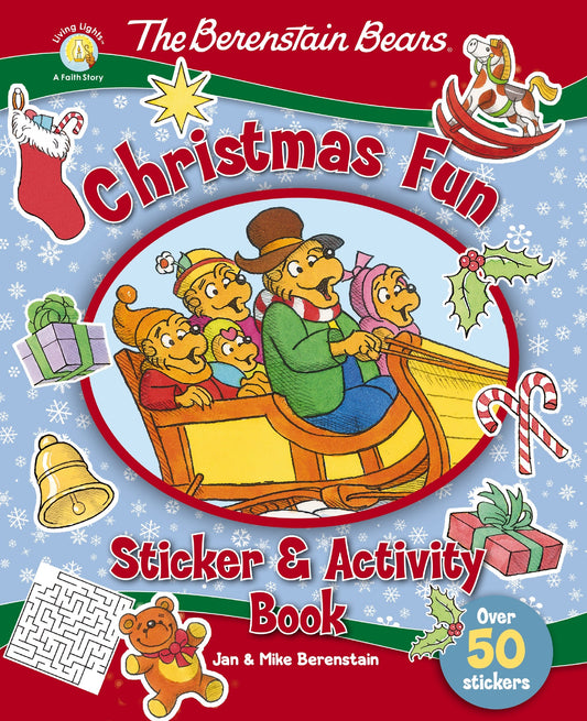 The Berenstain Bears Christmas Fun Sticker & Activity Book (Living Lights)