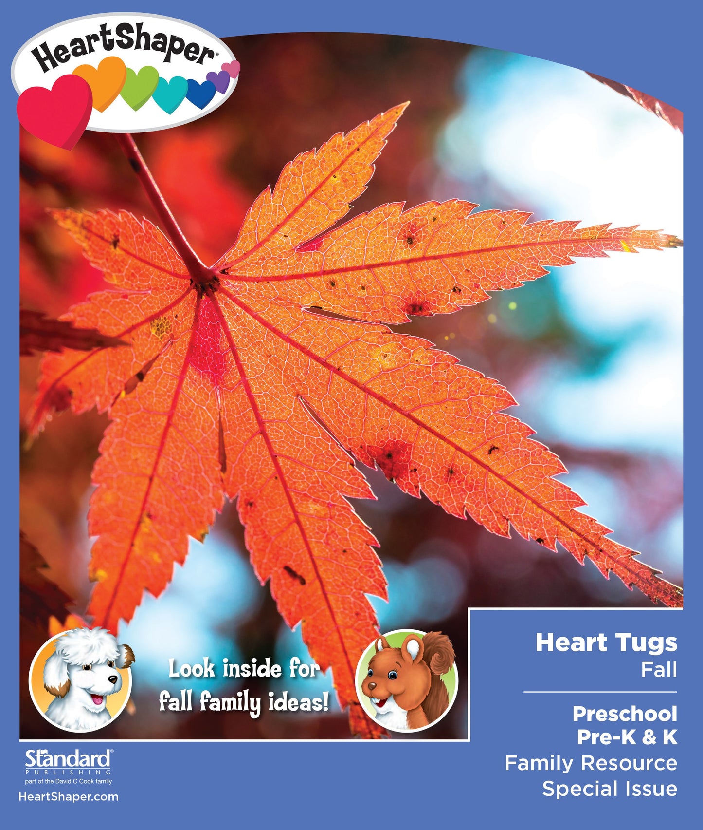 Heartshaper Fall 2025: Preschool/Pre-K & K Heart Tugs Take Home (Pack Of 5) (#6214)