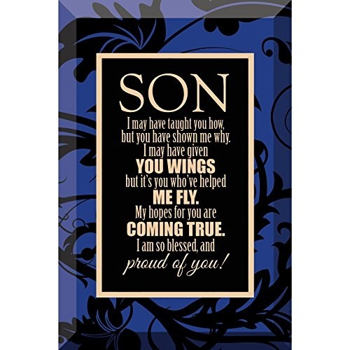 Glass Plaque-Son (6 x 4)