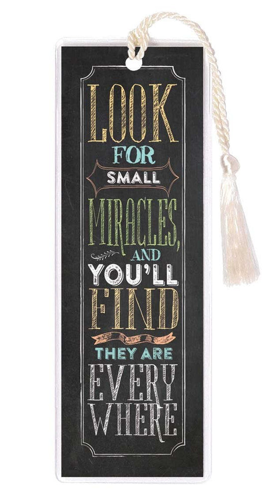 Bookmark-Look For Small Miracles (Pack Of 6)