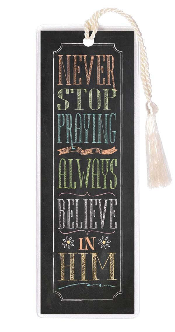 Bookmark-Never Stop Praying (Pack Of 6)