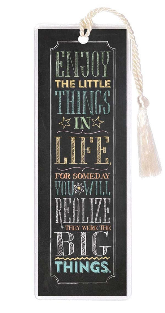 Bookmark-Chalk-Enjoy The Little Things (Pack Of 6)