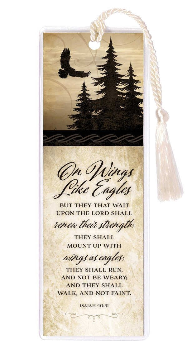 Bookmark-On Wings Like Eagles (Pack Of 6)