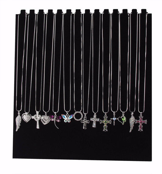 Necklace-Eden Merry-Pendant Assorted 18" (Pack Of 14) Display Not Included