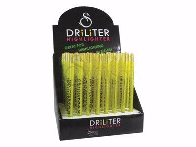 Driliter Filled Display-Yellow (Pack of 48) (PUB OUT OF STOCK)