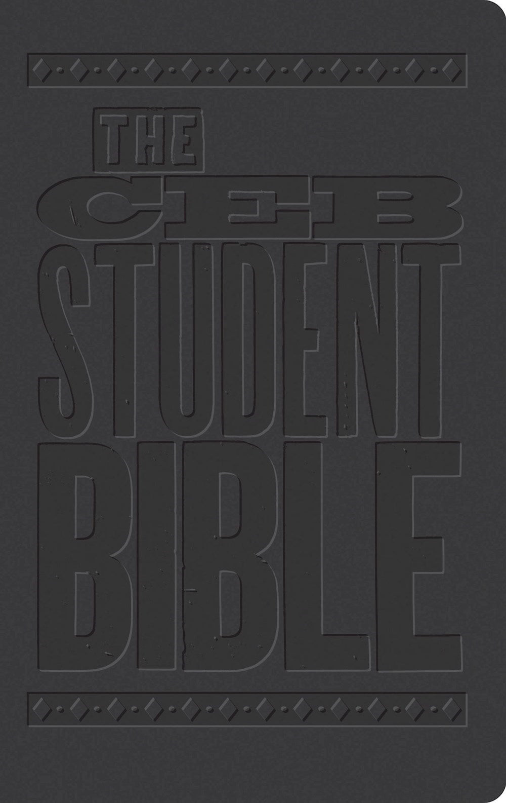 CEB Student Bible-Black Decotone