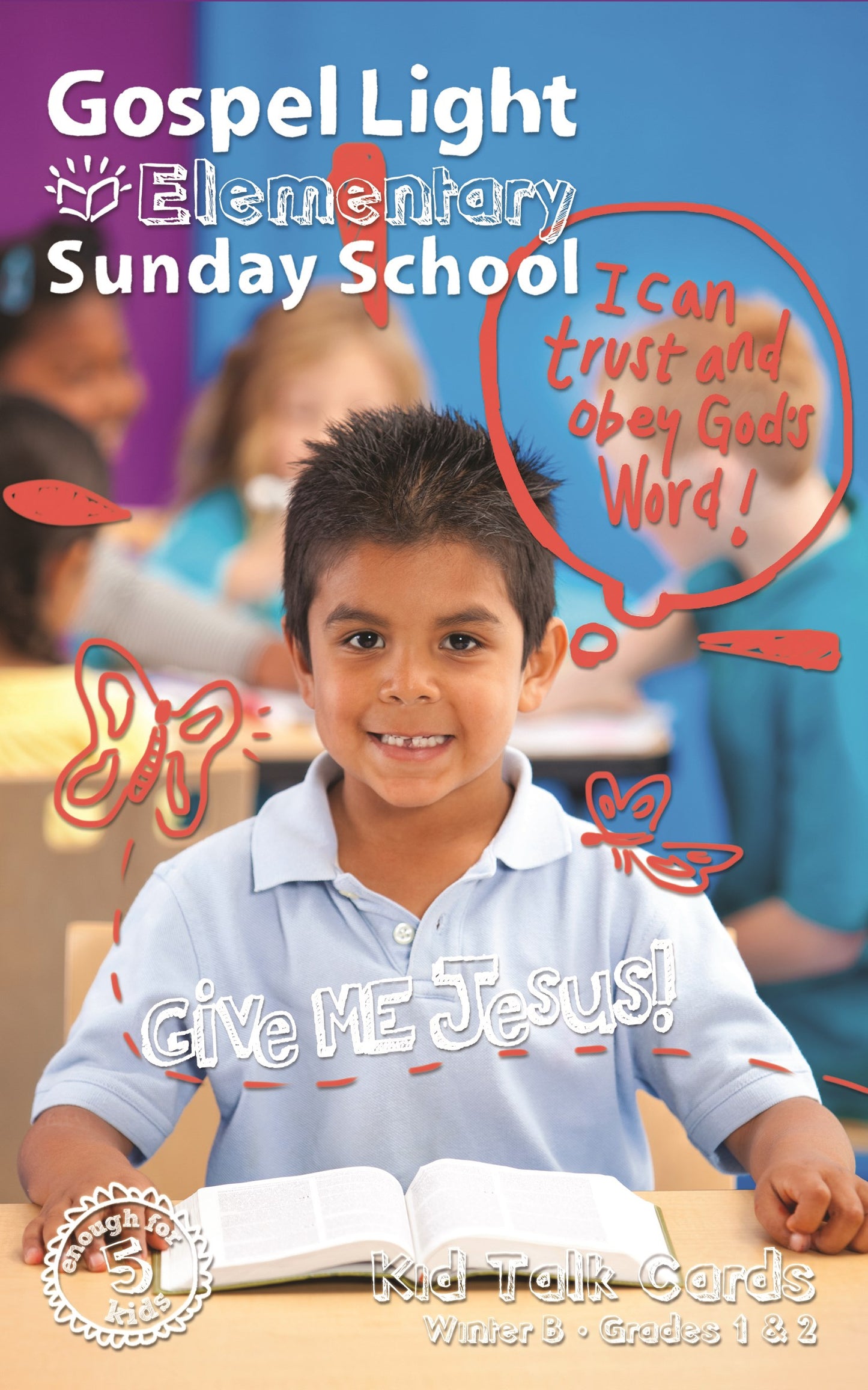Gospel Light Winter 2025-2026: Elementary Kid Talk Cards (Grades 1 & 2)-Year B (#2222)