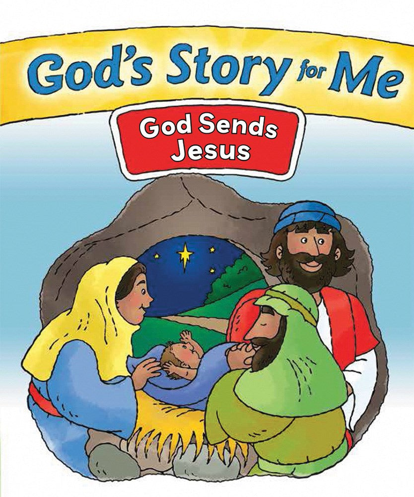 God's Story For Me-God Sends Jesus Mini Book