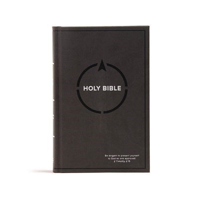 CSB Drill Bible-Gray LeatherTouch Over Board