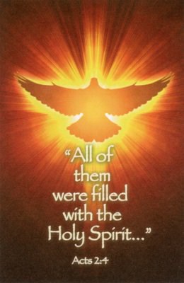 Bulletin-All Of Them Were Filled With The Holy Spirit (Ephesians 4:5) (Pack Of 100)