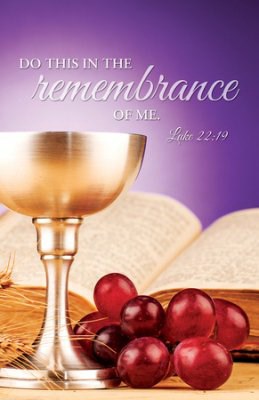 Bulletin-Do This In Remembrance Of Me (Ruth 1:16-17) (Pack Of 100)