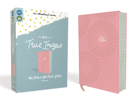 NIV True Images Bible For Teen Girls-Pink Leathersoft