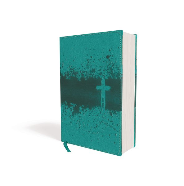 NIV Kids' Visual Study Bible (Full Color)-Teal Leathersoft