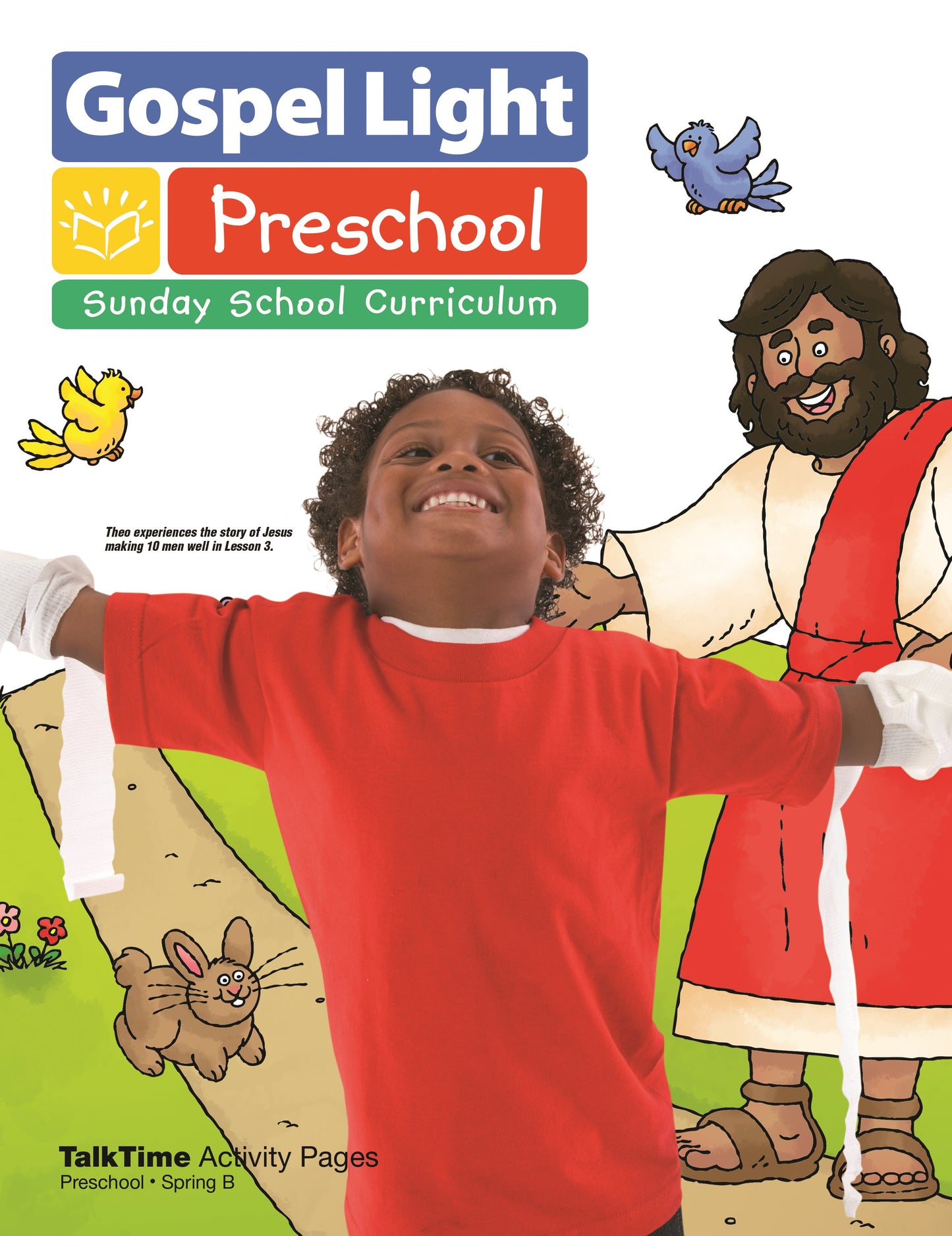 Gospel Light Spring 2025: Preschool Talktime Activity Pages (Ages 2-3)-Year B (#2203)