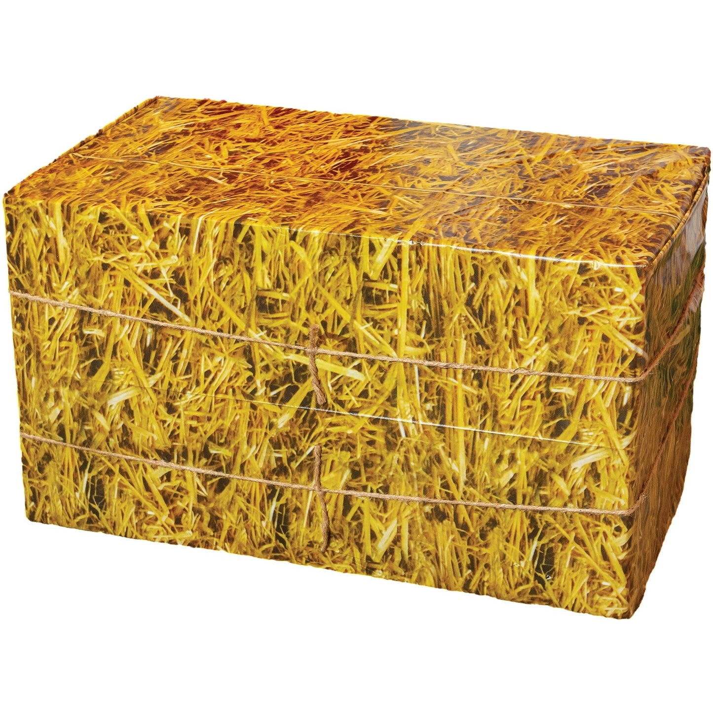 VBS-Straw Plastic Table Cover (54 In X 108 In)