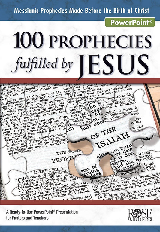 Software-100 Prophecies Fulfilled By Jesus-PowerPoint