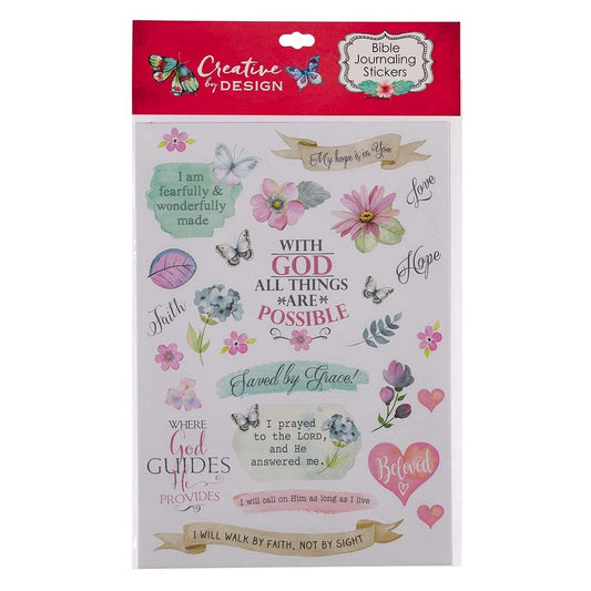 Creative By Design Sticker Sheets (3 Die-Cut Sheets)