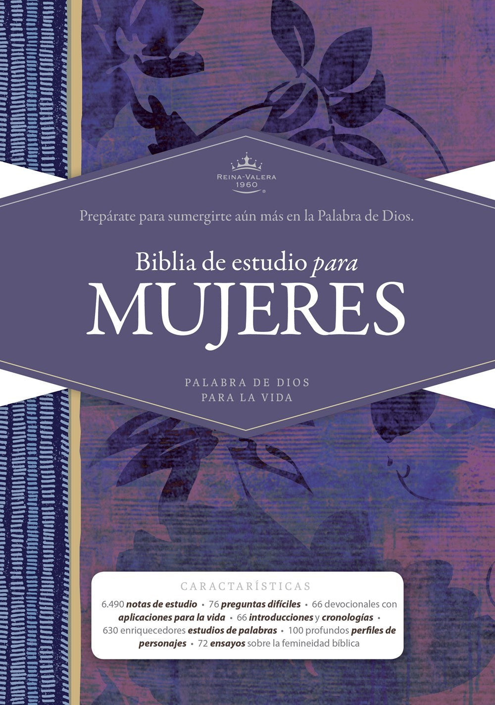 RVR 1960 Biblia de Estudio para Mujeres (Study Bible For Women)-Hardcover