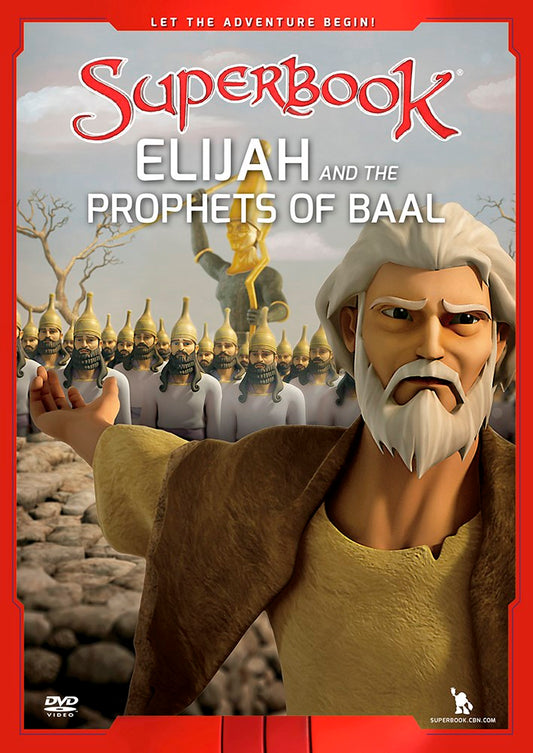 DVD-Elijah And The Prophets Of Baal (SuperBook)