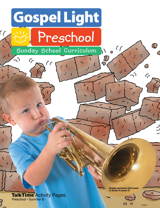 Gospel Light Summer 2025: Preschool Talktime Activity Pages (Ages 2-3)-Year B (#2203)