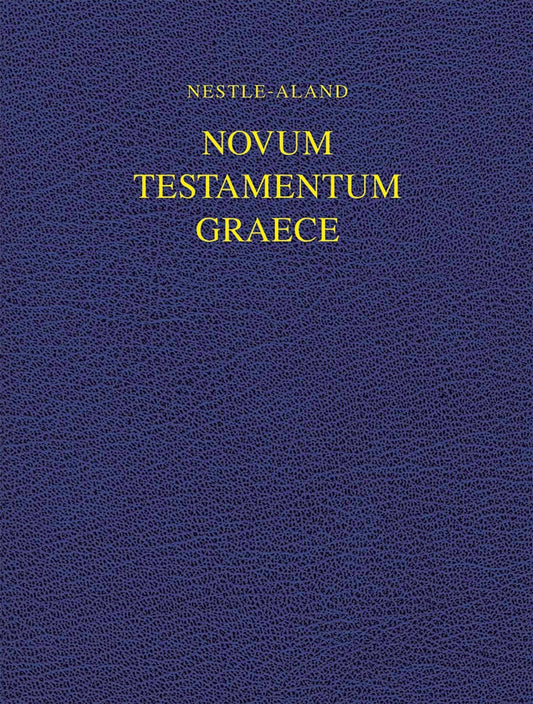 Nestle-Aland Novum Testamentum Graece 28 (NA28)-Hardcover