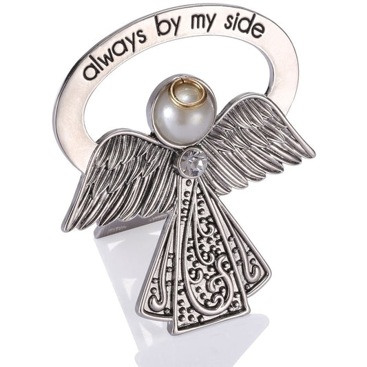 Bedside Angel-w/Crystal (2.5") (Carded)