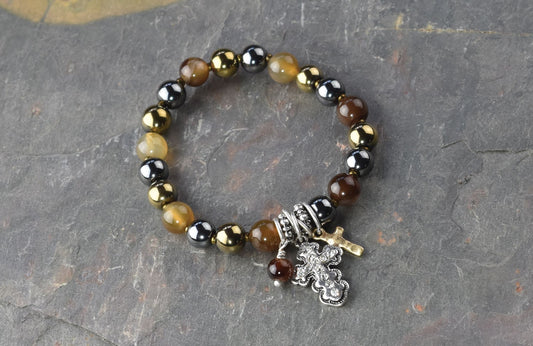 Bracelet-Eden Merry-Story-Cross-Stretchable