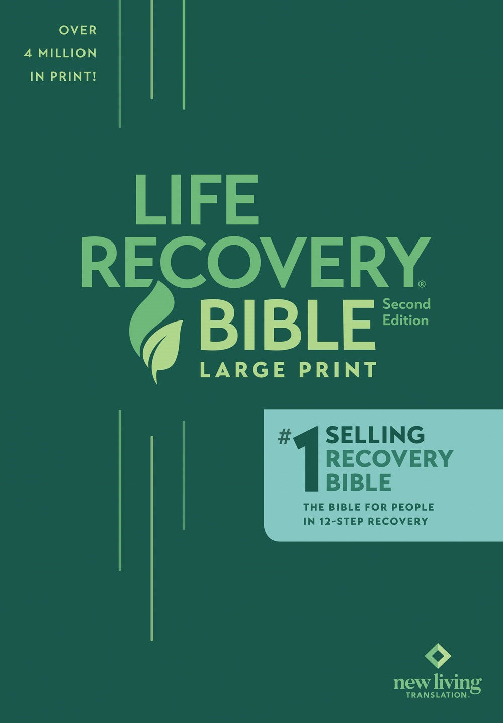 NLT Life Recovery Bible/Large Print (Second Edition)-Softcover