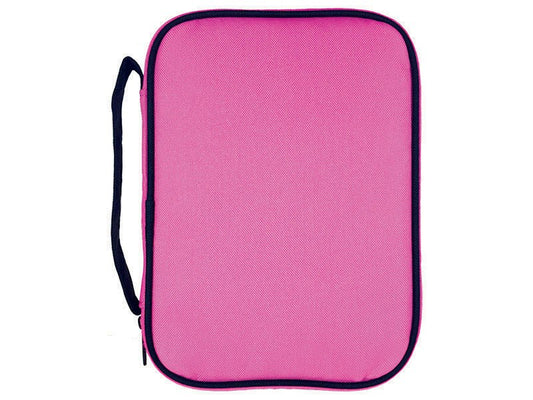 Bible Cover-Colorful-Pink/Black-LRG