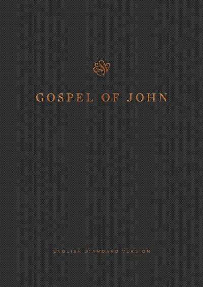 ESV Gospel Of John (Reader's Edition)-Black Softcover