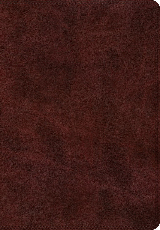 ESV Super Giant Print Bible-Burgundy TruTone