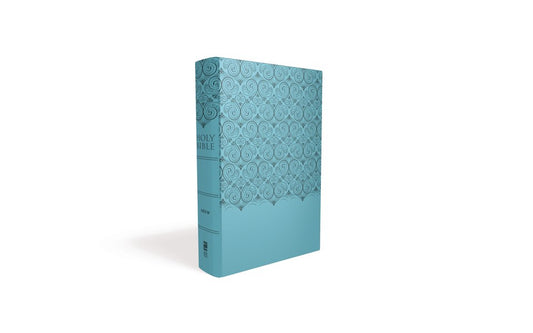 NIV Super Giant Print Reference Bible-Turquoise Leathersoft