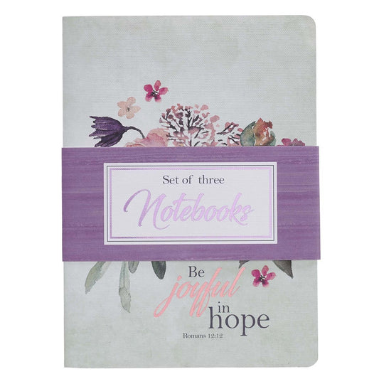 Notebook Set-Rejoice-Large (6" x 8 1/2") (Set Of 3)