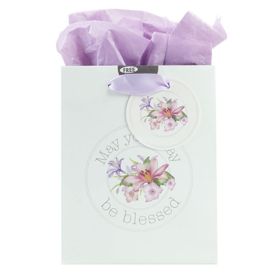 Gift Bag-May Your Day w/Tag & Tissue-Small