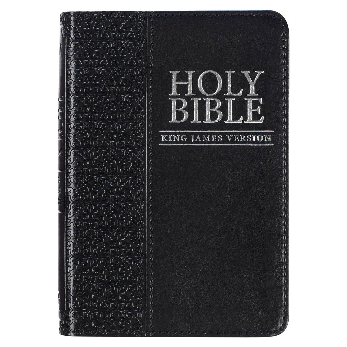 KJV Pocket Bible-Black Faux Leather
