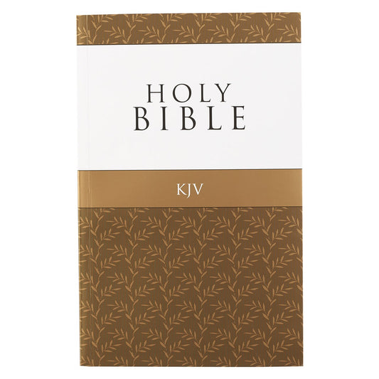 KJV Outreach Bible-Gold Softcover