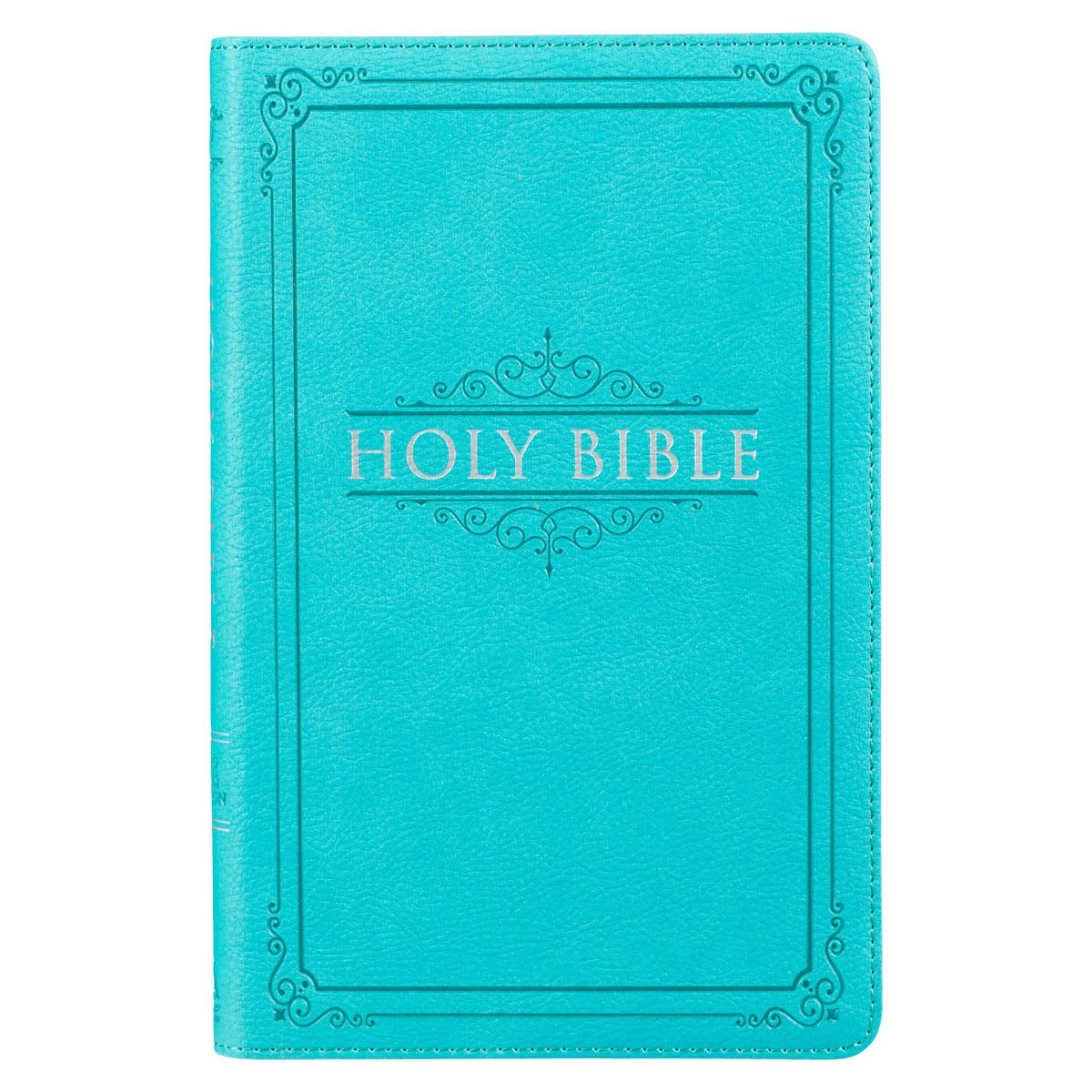 KJV Gift Edition Bible-Turquoise Faux Leather