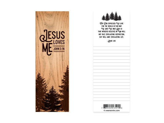 Bookmark-Jesus Loves Me (Pack Of 25)