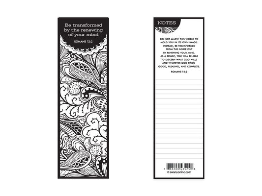 Bookmark-Be Transformed (Color Me!) (Pack Of 25)