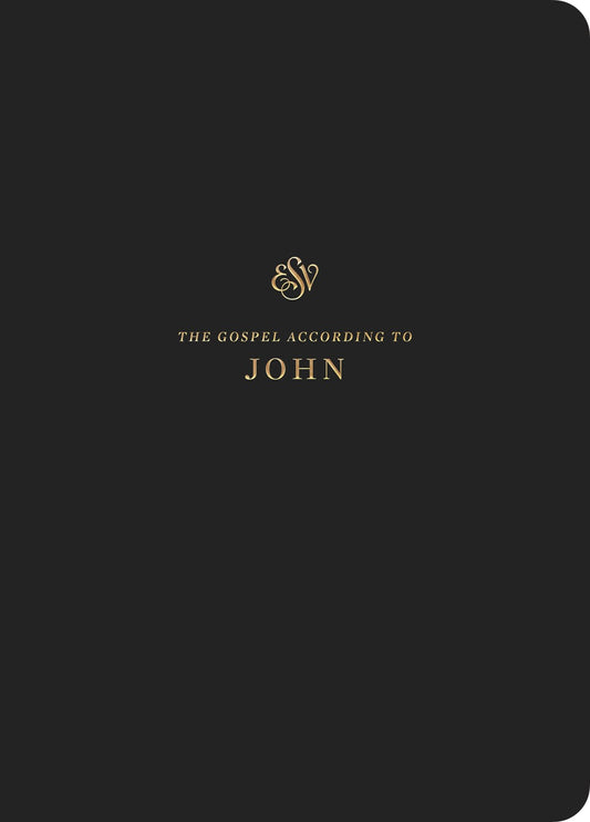 ESV Scripture Journal: John-Black Softcover